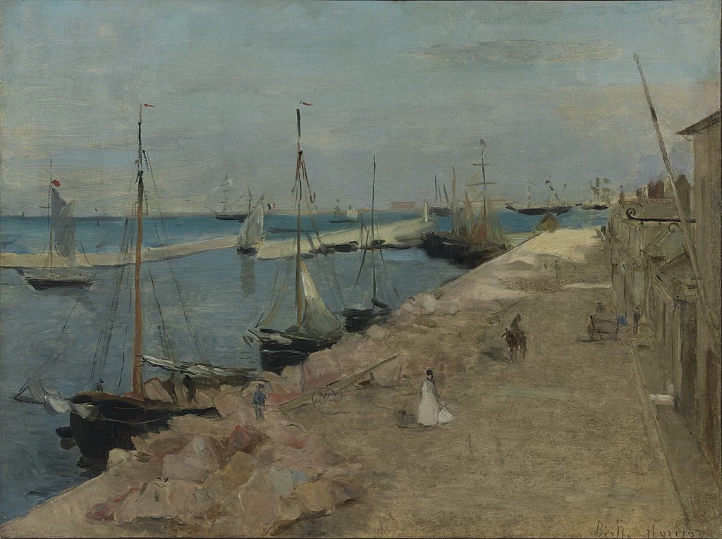 Il porto di Cherbourg - Yale University Art Gallery